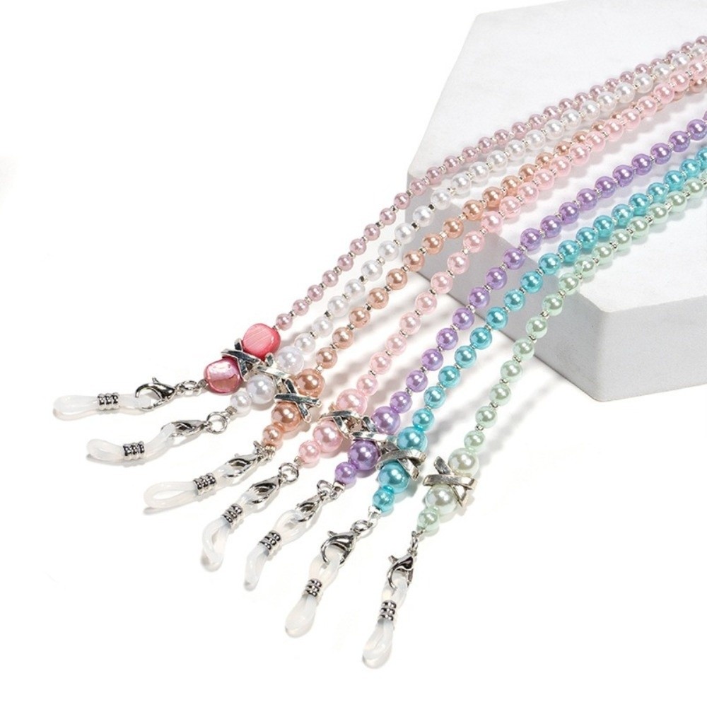 Beaded Eyeglasses Chain Anti F - Sunglass Retainer Cord recension och pris