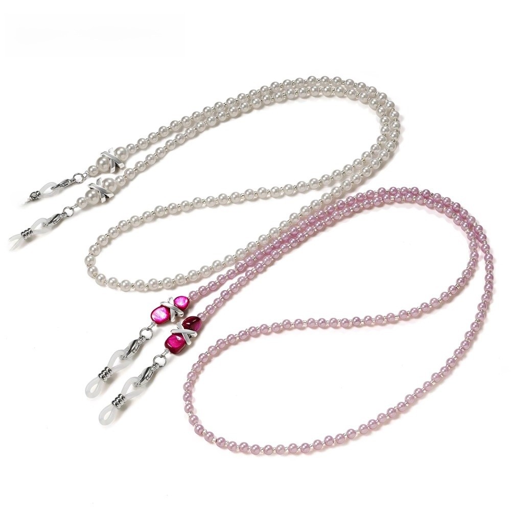 Beaded Eyeglasses Chain Anti F - Sunglass Retainer Cord recension och pris